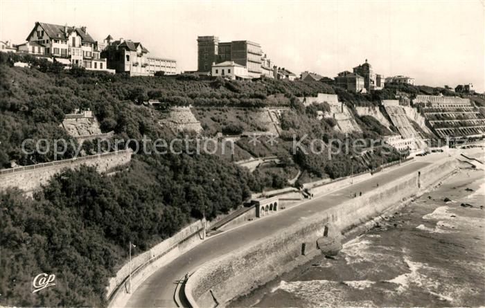Biarritz Pyrenees Atlantiques Panorama Côte des Basques
