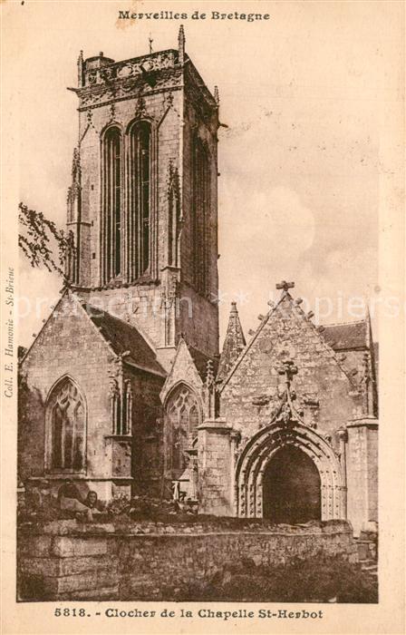 Saint Herbot Clocher de la Chapelle