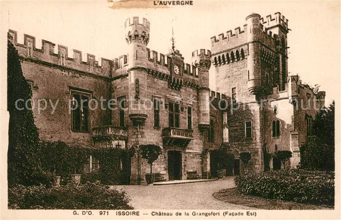 Issoire Chateau de la Grangefort Schloss