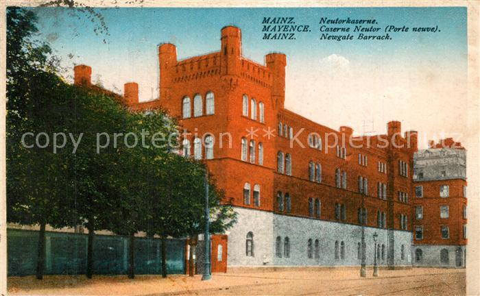 Mayence Caserne Neutor Neutorkaserne
