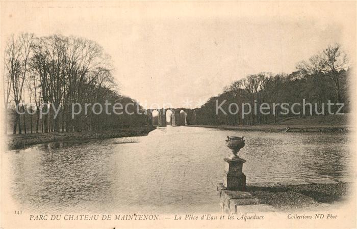Maintenon Parc du Chateau Pièce d Eau et les Aqueducs