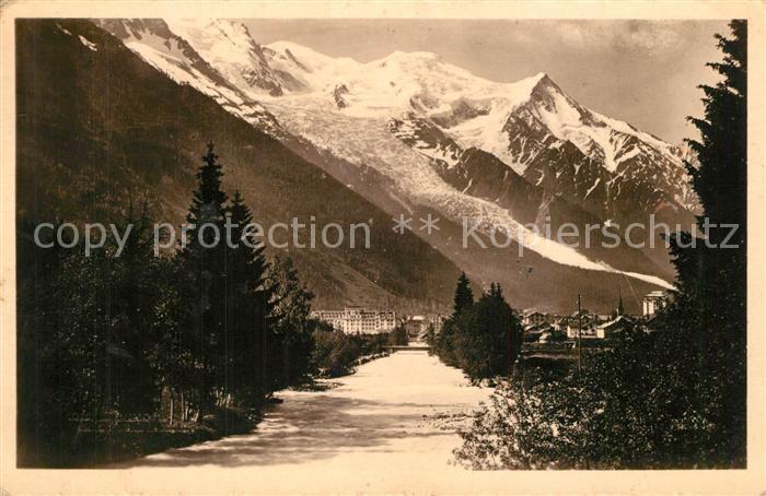 Chamonix Panorama et le Mont Blanc Alpes