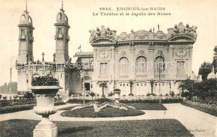 Enghien-les-Bains Théâtre et Jardin des Roses