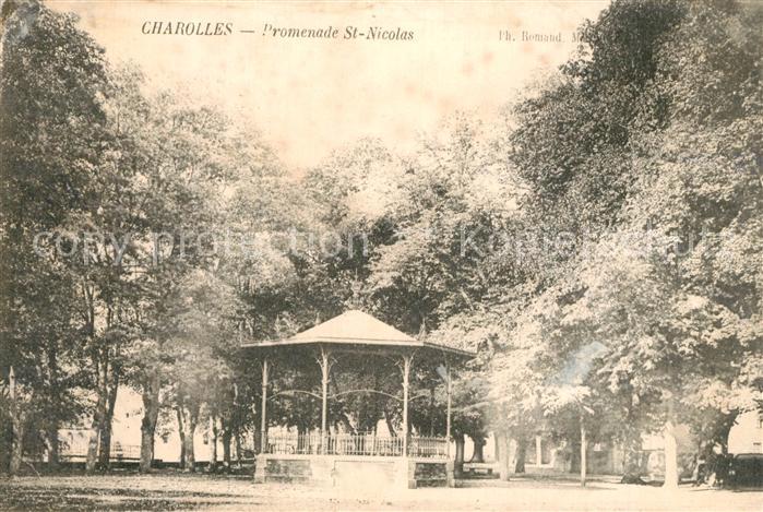 Charolles Promenade Saint Nicolas Pavillon