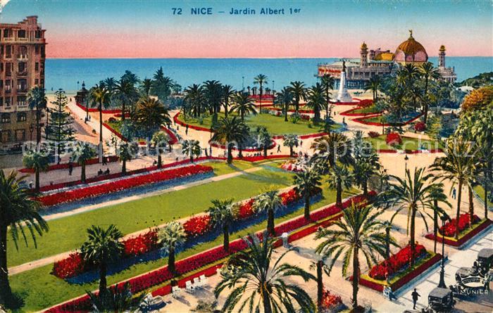 Nice Alpes Maritimes Jardin Albert 1er