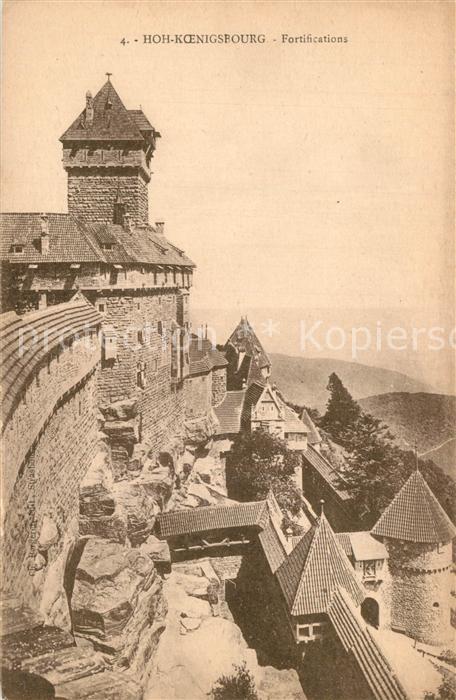 Haut-Koenigsbourg Hohkoenigsburg Fortifications