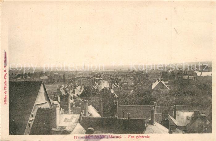 Sezanne Vue Generale de la ville