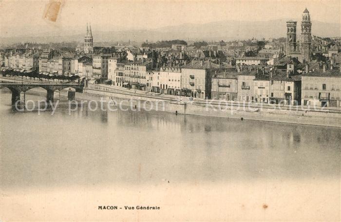 Macon 71 Vue Generale de la ville