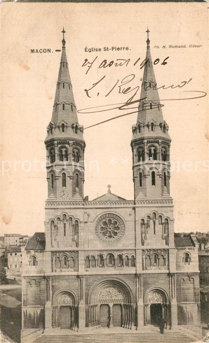 Macon 71 Eglise Saint Pierre