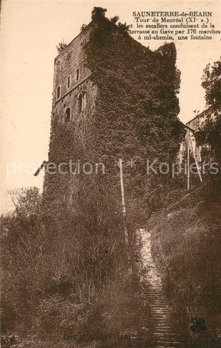 Sauveterre-de-Bearn Tour de Monréal