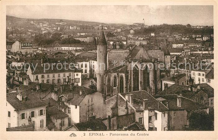 Epinal Vosges Panorama du Centre