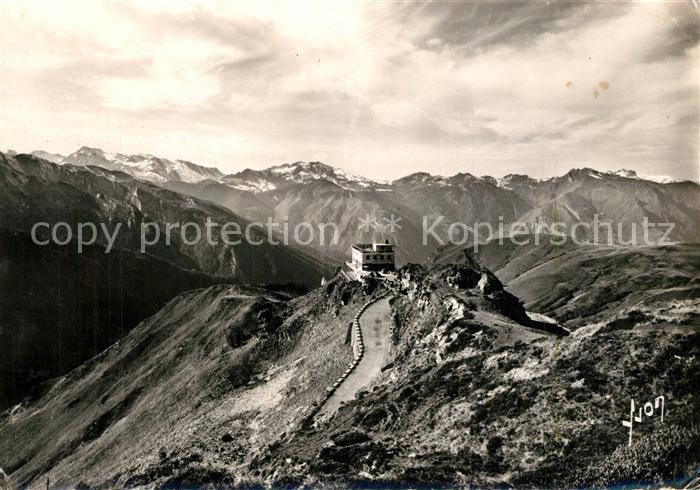 Eaux-Bonnes Route d Argelès a Eaux Bonnes Hôtel des Crêtes Blanches Aubisque Cha