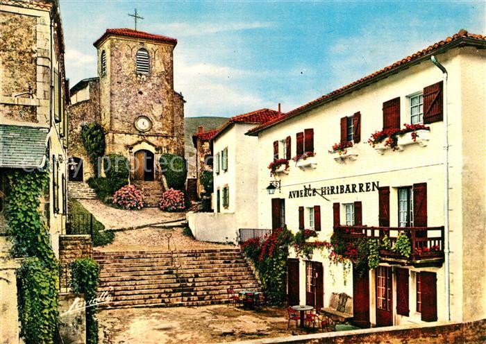 Biriatou Auberge Hirribaren Kirche