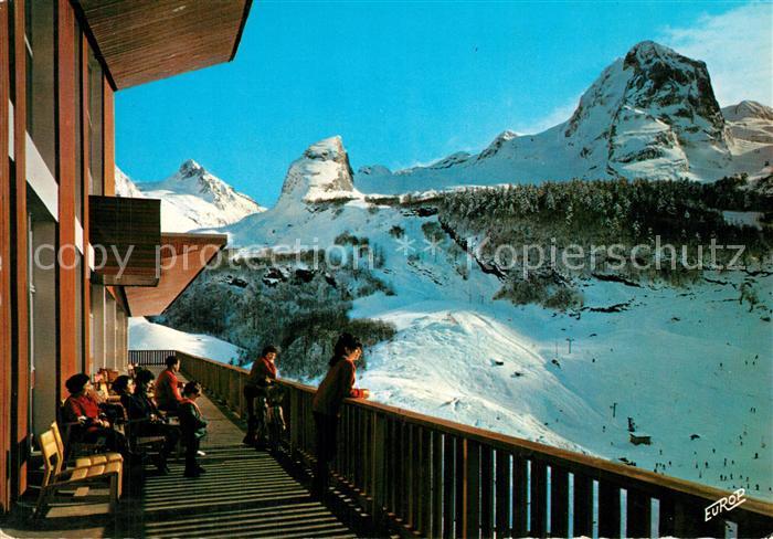 Gourette Station de Sports d Hiver Village Vacances Famille Terrasse Pyrénées