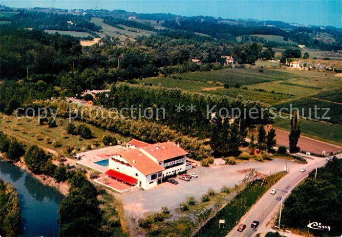 Ascain Hôtel La Hacienda vue aérienne