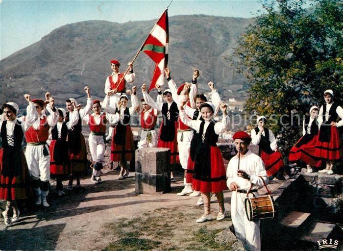 Saint-Jean-Pied-de-Port Folklore Basque Fandango Garaztarrak