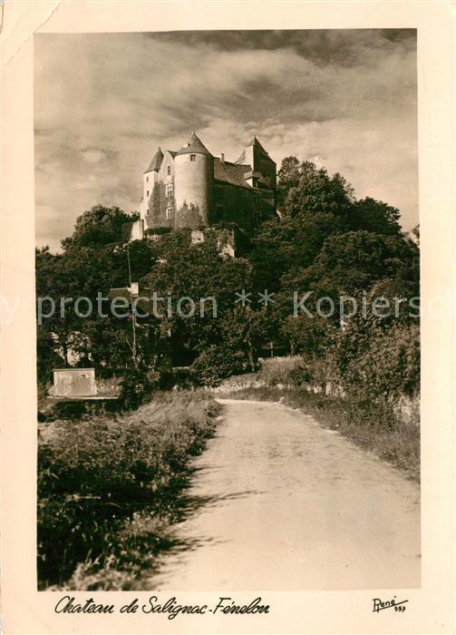 Salignac-Eyvigues Chateau de Salignac Fénelon