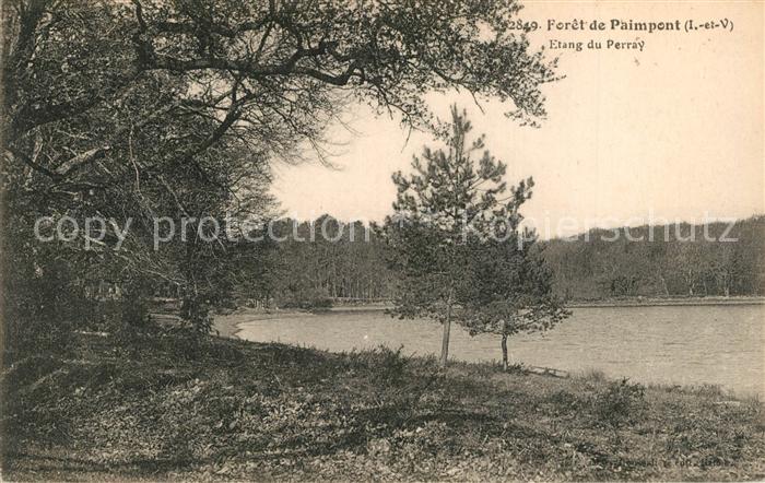 Paimpont Forêt de Paimpont Etang du Perray