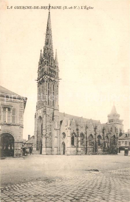 La Guerche-de-Bretagne Eglise Kirche