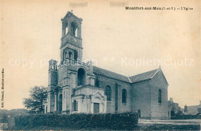 Montfort-sur-Meu Eglise Kirche