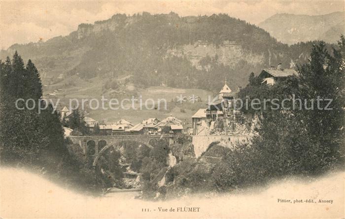 Flumet Panorama Alpes