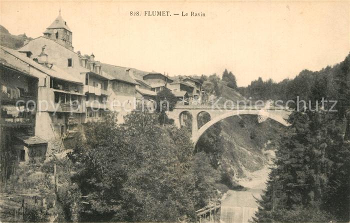 Flumet Le Ravin Pont