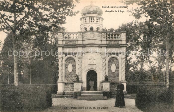 Vion Sarthe Chapelle de l'Ange Saint Sepulcre Pelerinage de Notre Dame du Chene