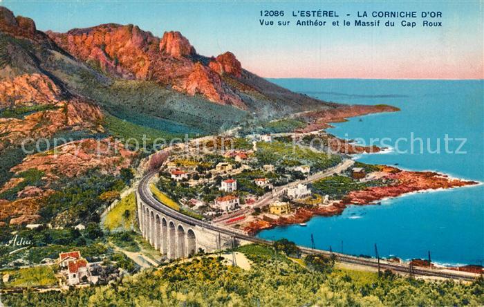 Esterel Panorama La Corniche d Or Massif du Cap Roux