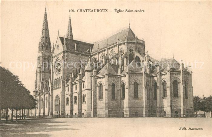 Chateauroux Indre Eglise Saint André