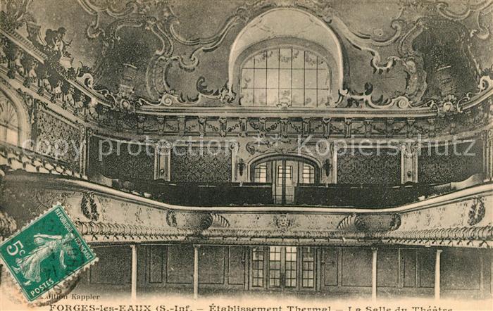 Forges-les-Eaux Etablissement Thermal Salle du Théâtre
