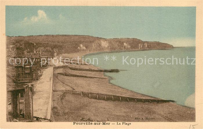 Pourville sur Mer La plage