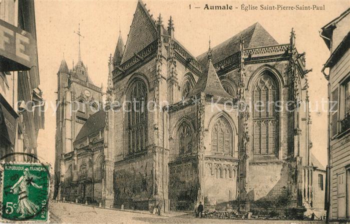 Aumale 76 Eglise Saint Pierre Saint Paul
