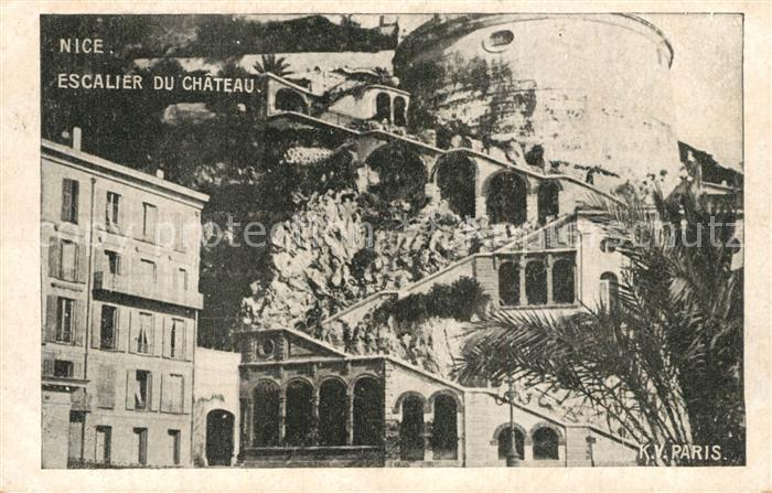 Nice Alpes Maritimes Escalier du Chateau