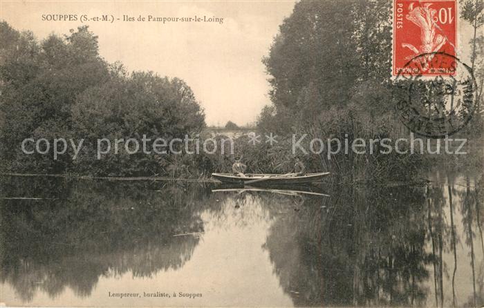 Souppes-sur-Loing Iles de Pampour sur le Loing