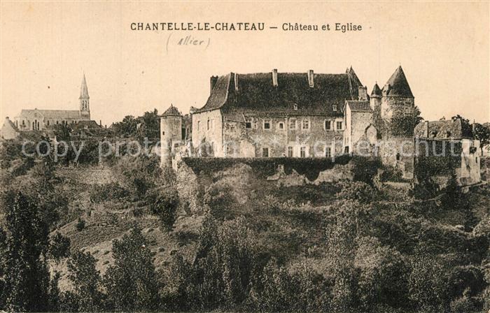 Chantelle Chateau et l'Eglise