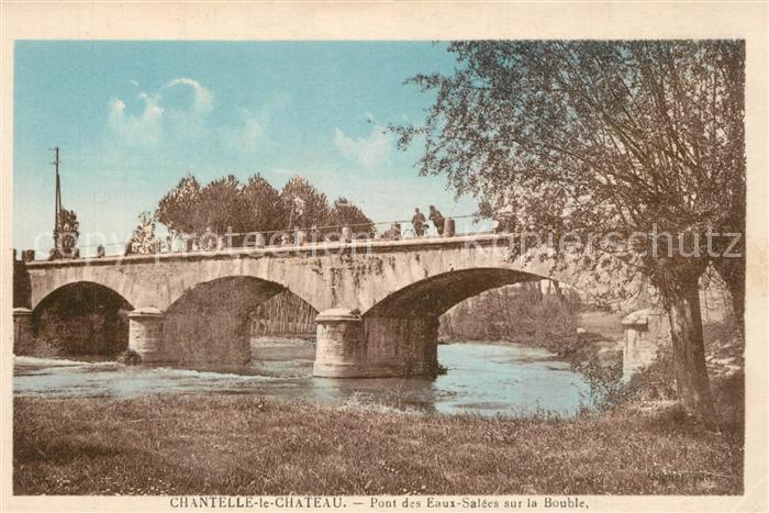 Chantelle Pont des Eaux Salées sur la Bouble