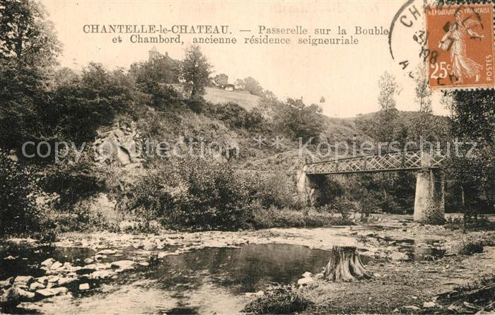 Chantelle Passerelle sur la Bouble et Chambord