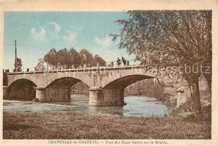 Chantelle Pont des Eaux Salées sur la Bouble