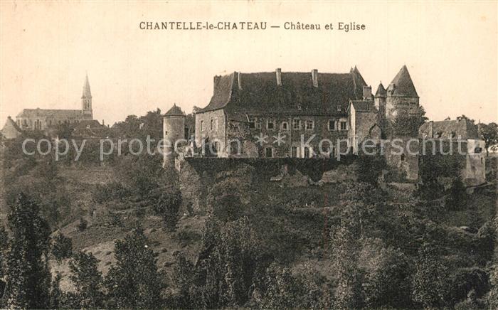 Chantelle Chateau et l'Eglise