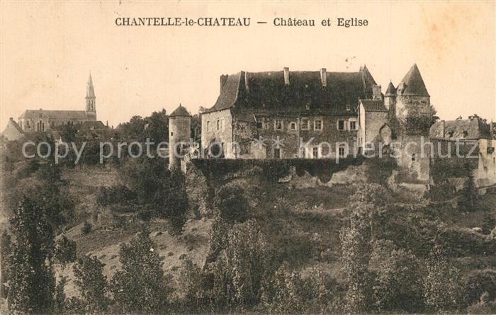 Chantelle Chateau et l'Eglise