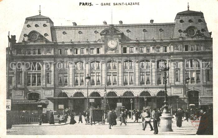 Paris Gare Saint Lazare Bahnhof