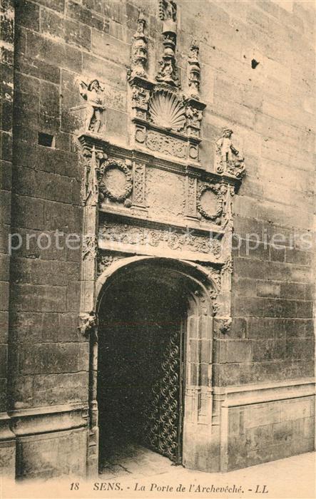 Sens 89 La Porte de l'Archevêché