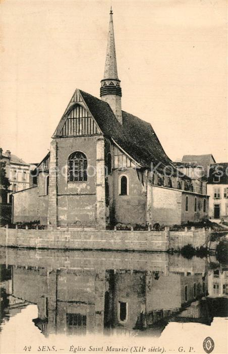 Sens 89 Eglise Saint Maurice XIIe siècle