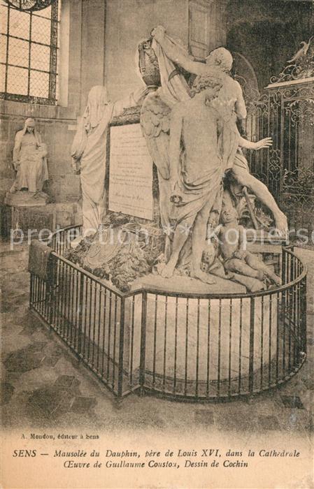 Sens 89 Cathedrale Mausolée du Dauphin Père de
