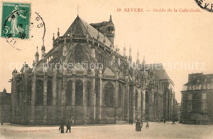 Nevers 58 Abside de la Cathedrale