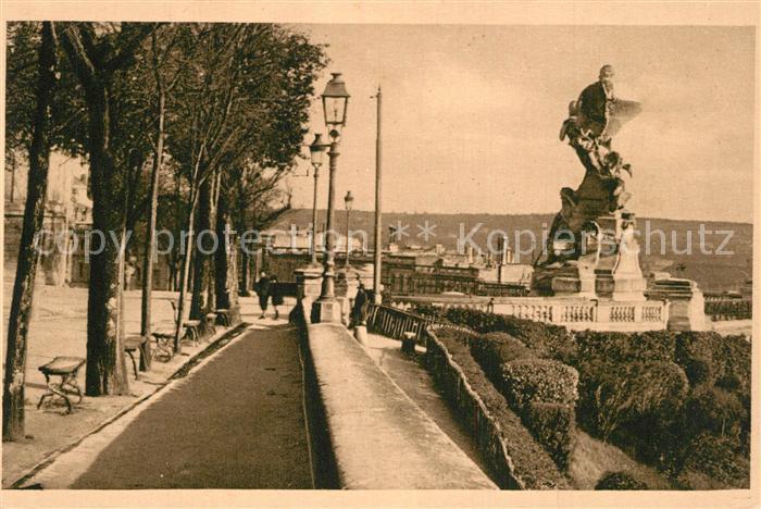 Angouleme Rempart Desaix et Statue Carnot Monument