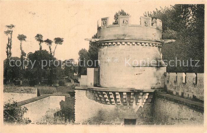 Caen Tour des Gens d Armes