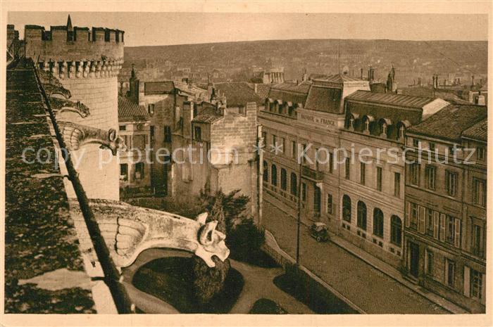 Angouleme Du haut de l Hôtel de Ville Tour de Marguerite de Valois Banque de Fra
