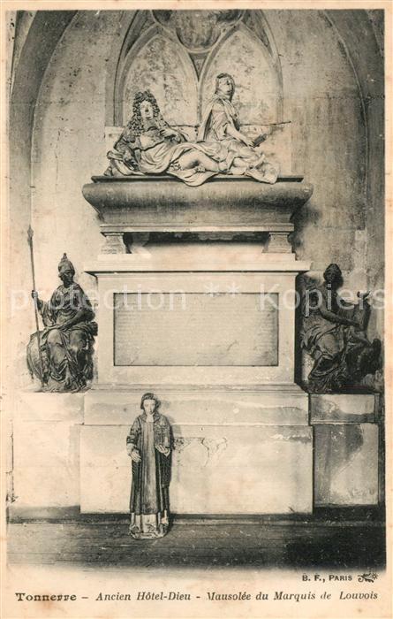 Tonnerre Ancien Hôtel Dieu Mausolée du Marquis de Louvois