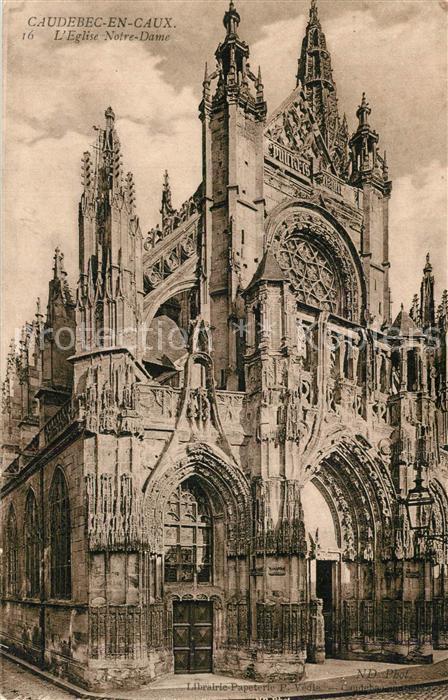 Caudebec-en-Caux Eglise Notre Dame